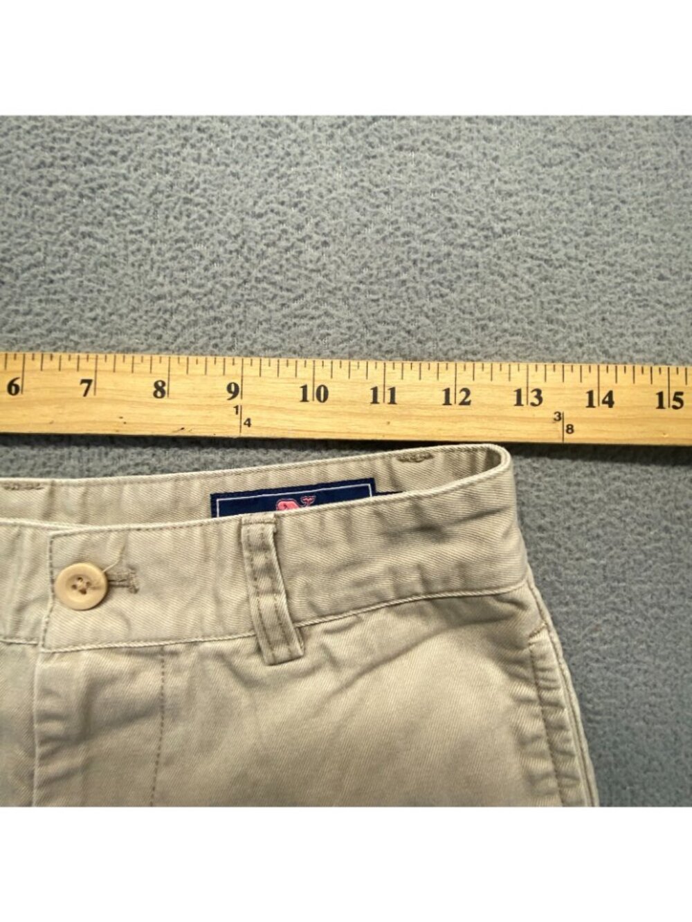 Vineyard Vines size 12 Beige Boy's pants 100% Cotton Zipper see Photos - Picture 4 of 10
